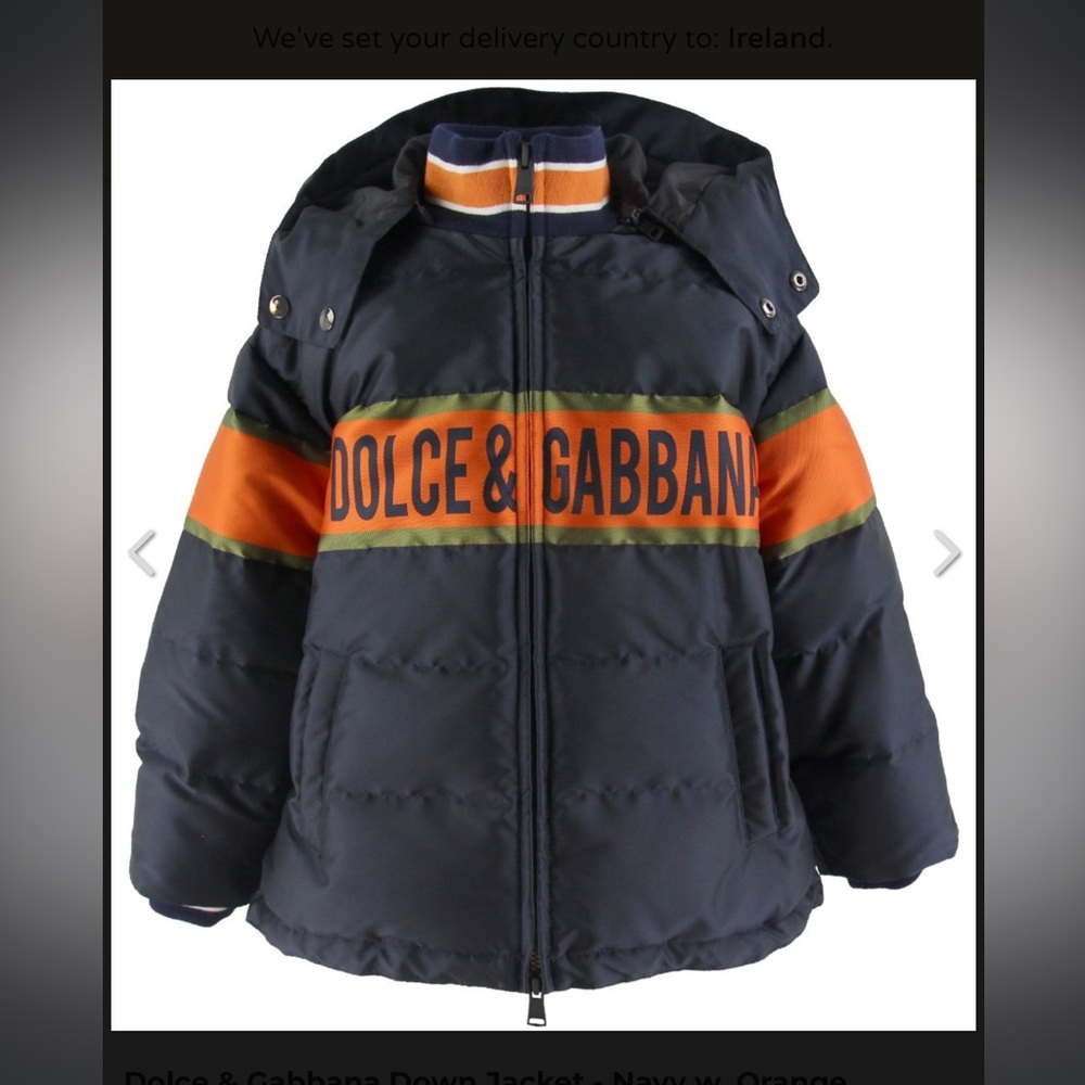 Dolce&Gabbana Boy Jacket, Size 6